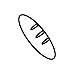 bread icon high quality black style pixel perfect