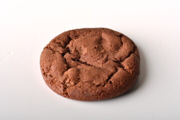 Fototapeta premium chocolate cookies ,Chocolate chip cookies shot 