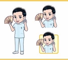 看護師の男性スタッフ