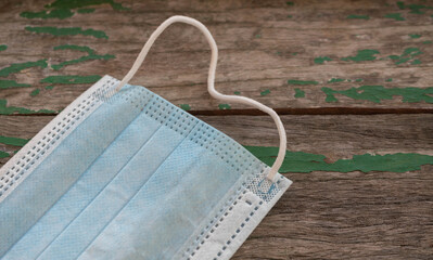Surgical mask.