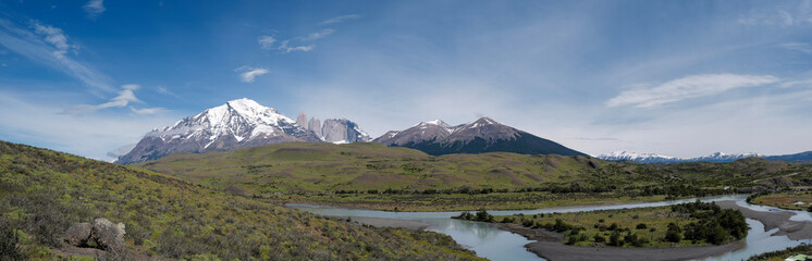 Fototapeta premium panorama of the mountains