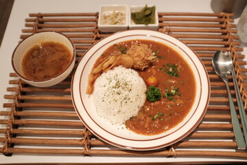 커리 요리 