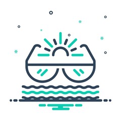 Mix icon for summer 