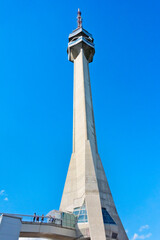 Obraz premium Avala Tower, Belgrade, Serbia
