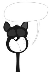 Sprechende Katze
