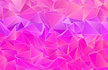 3d Triangles, abstract  background. Design wallpaper.