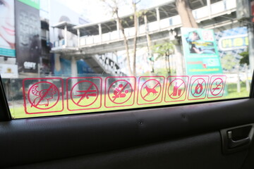 タイのタクシーの注意事項