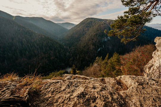 viewpoint called Tomasovsky vyhlad in Slovak Paradise national park.