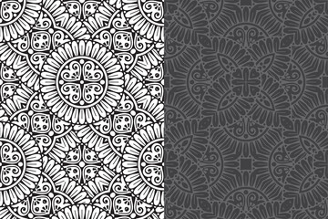 Mandala Ornament Pattern. Vintage decorative elements