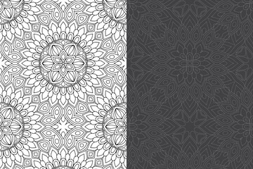 Mandala Ornament Pattern. Vintage decorative elements