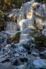 Ysperklamm - Waldviertel vereist im Winter