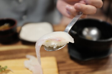 먹을것, 고기, 닭, 날 것의, 신선, 식사, 보드, 돼지고기, 식당, 가금, 요리, 요리, 백, 야채, 건강한, 절단, 성분, 가슴, 야채, 다리, 베이컨, 고추, 나무,초밥,일본요리,음식,씨푸드,바다,생선,