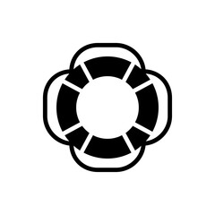 Naklejka premium lifebuoy icon vector illustration design