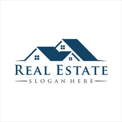 real estate logo design vector.
