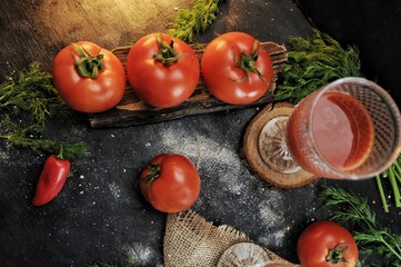 fresh vegetables on wood