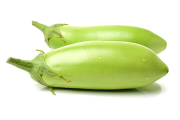 aubergine isolated on white background