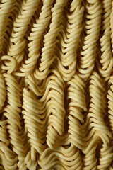 Dry noodles Instant noodles background