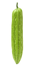 Bitter melon , Bitter gourd on white background
