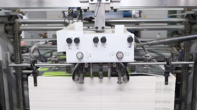 Working at package factory in China
