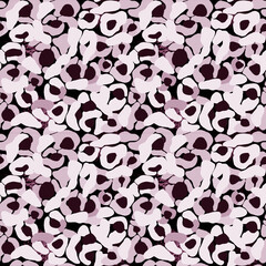 Abstract art monochrome background with painted jaguar leopard spots