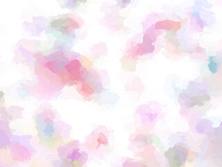Sweet pastel watercolor paper texture for backgrounds. colorful abstract pattern. The brush stroke graphic abstract. Picture for creative wallpaper or design art work.