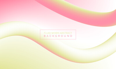 Liquid Worm Abstract Background. Geometric pattern. Texture for poster cover design. Minimal color gradient banner template. Modern vector wave shape for brochure. Poster, Flyer, Website, landing page