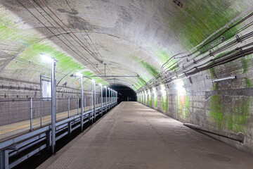 群馬県水上町　土合駅