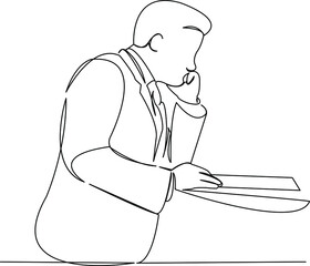 man working businessman