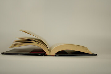stack of books on white background literture libary