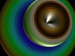 Imaginatory fractal background Image