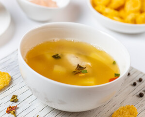 light morning soup of the day 