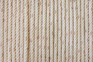 Spiral of  old rope texture for background