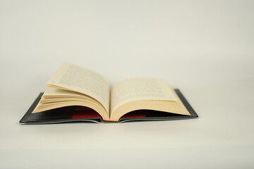 stack of books on white background literture libary