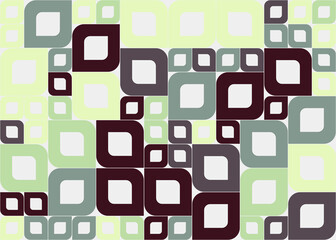 Abstract Geometric Pattern generative computational art illustration