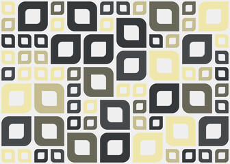 Abstract Geometric Pattern generative computational art illustration