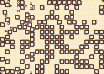 Abstract Geometric Pattern generative computational art illustration