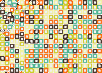 Abstract Geometric Pattern generative computational art illustration