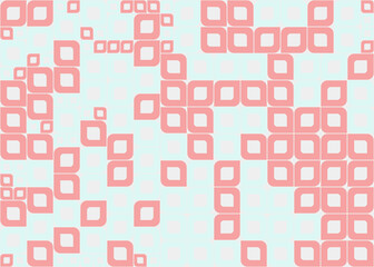 Abstract Geometric Pattern generative computational art illustration