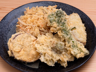 天ぷらの盛り合わせ