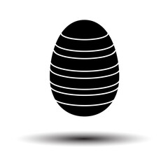 Easter Egg With Ornate Icon