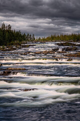 The stair step river.