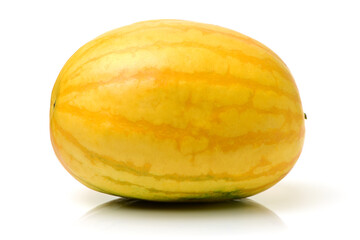 yellow watermelon on a white background 