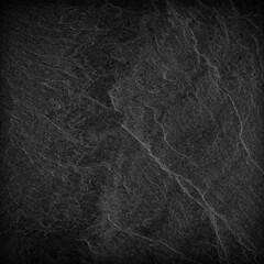 Dark grey black slate background or texture.