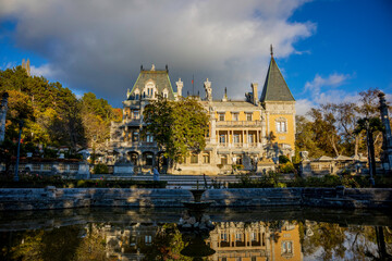 Yalta, Crimea, November 26, 2020, Massandra Palace