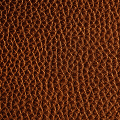 Brown leather texture background.