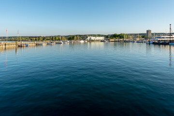 View over Lake Constance (Bodensee), in Konstanz, Germany