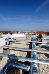 ouvriers de chantier