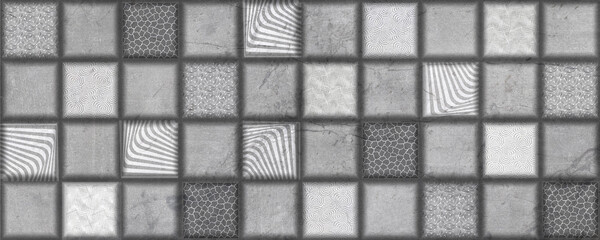 seamless patterned background on cement floor
