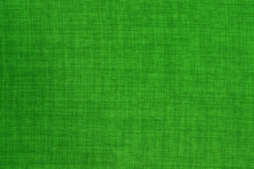 Light green linen fabric cloth texture background, seamless pattern of natural textile.