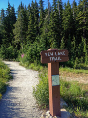 Yew Lake Trail Entry
